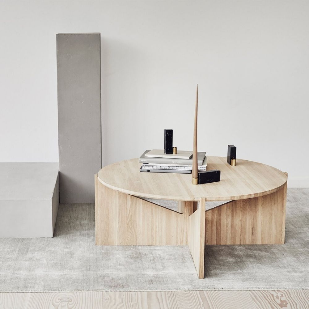 Kristina Dam Studio XL Oak Coffee Table in Situ