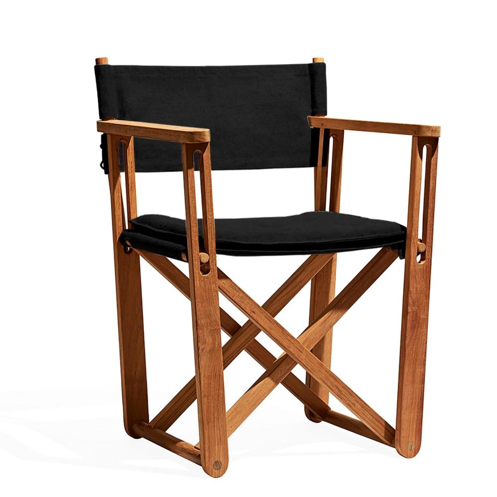 Skargaarden Kryss Dining Chair Teak with Sunbrella