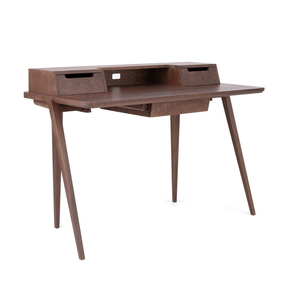 Treviso Desk in Walnut by Matthew Hilton for L. Ercolani