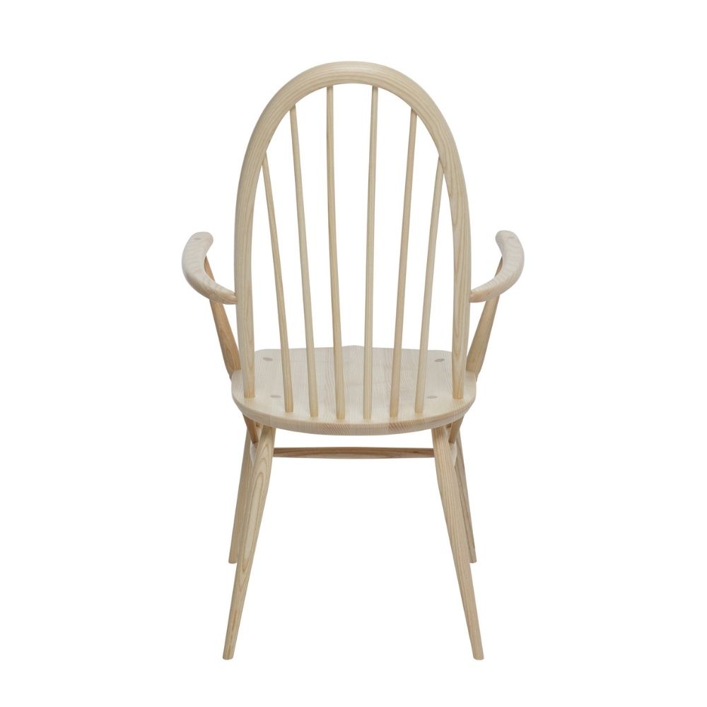 L. Ercolani Quaker Armchair 1875-A in Natural Ash Back