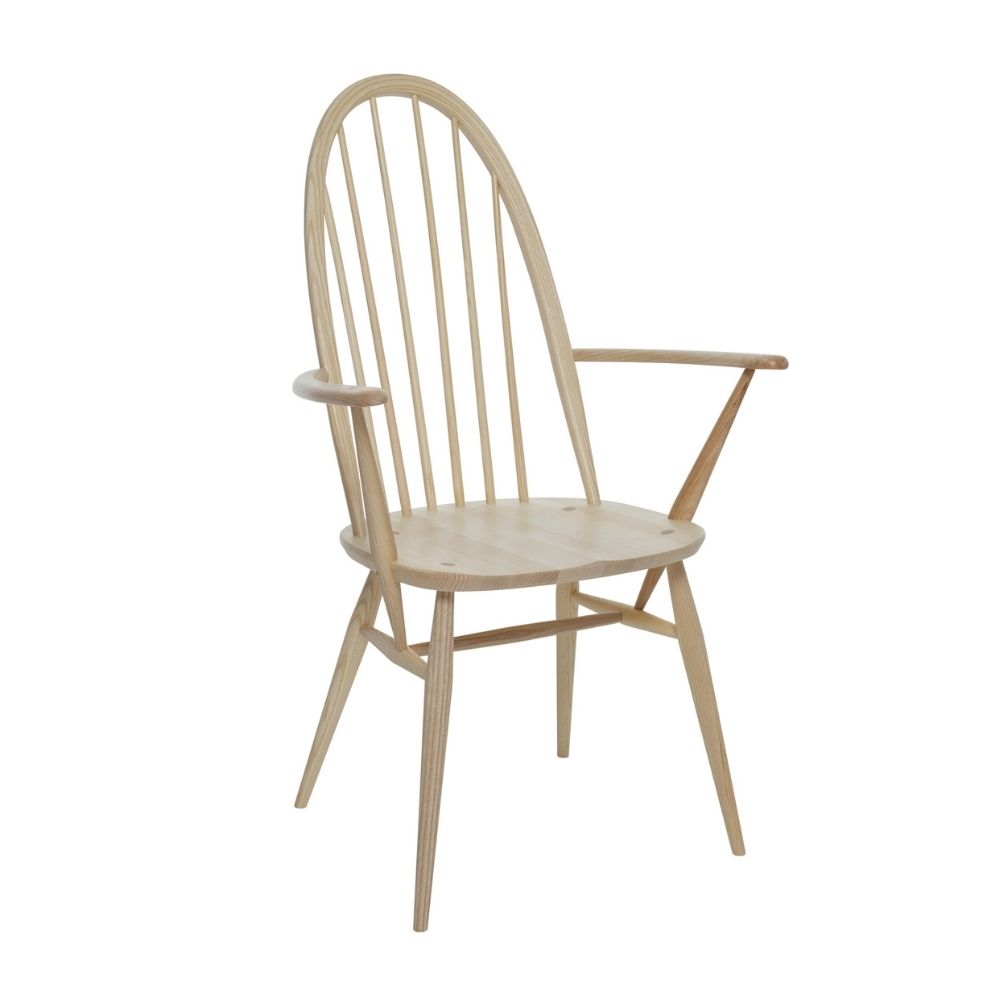 L. Ercolani Quaker Armchair 1875-A in Natural Ash