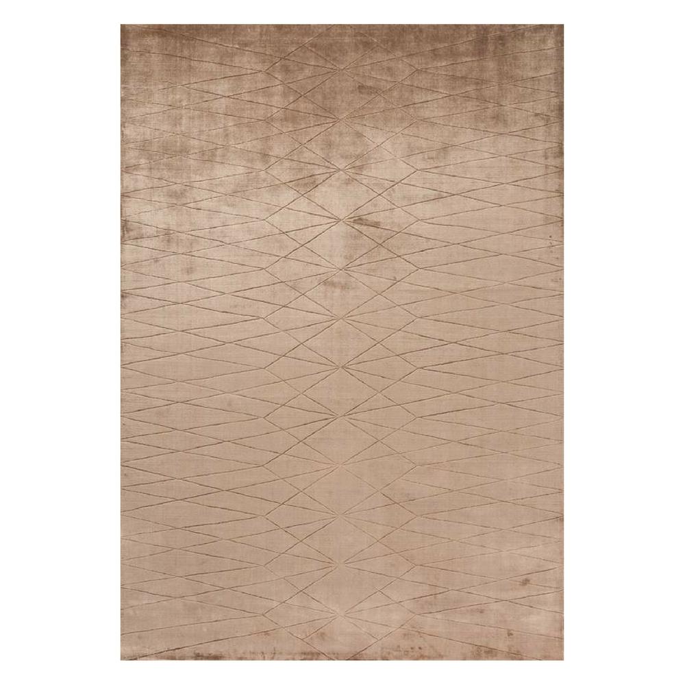 Linie Design Edge Rug in Wine