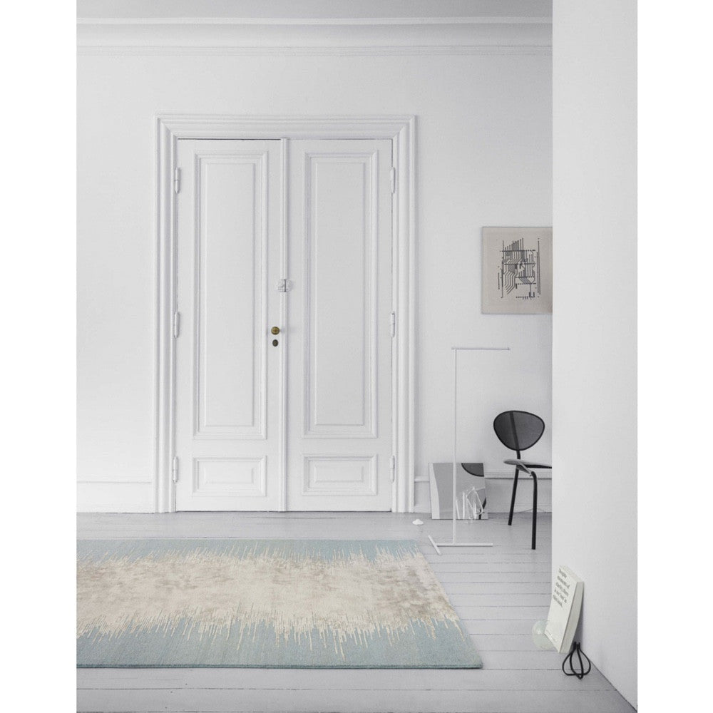 Linie Design Noam Rug Aqua in Room