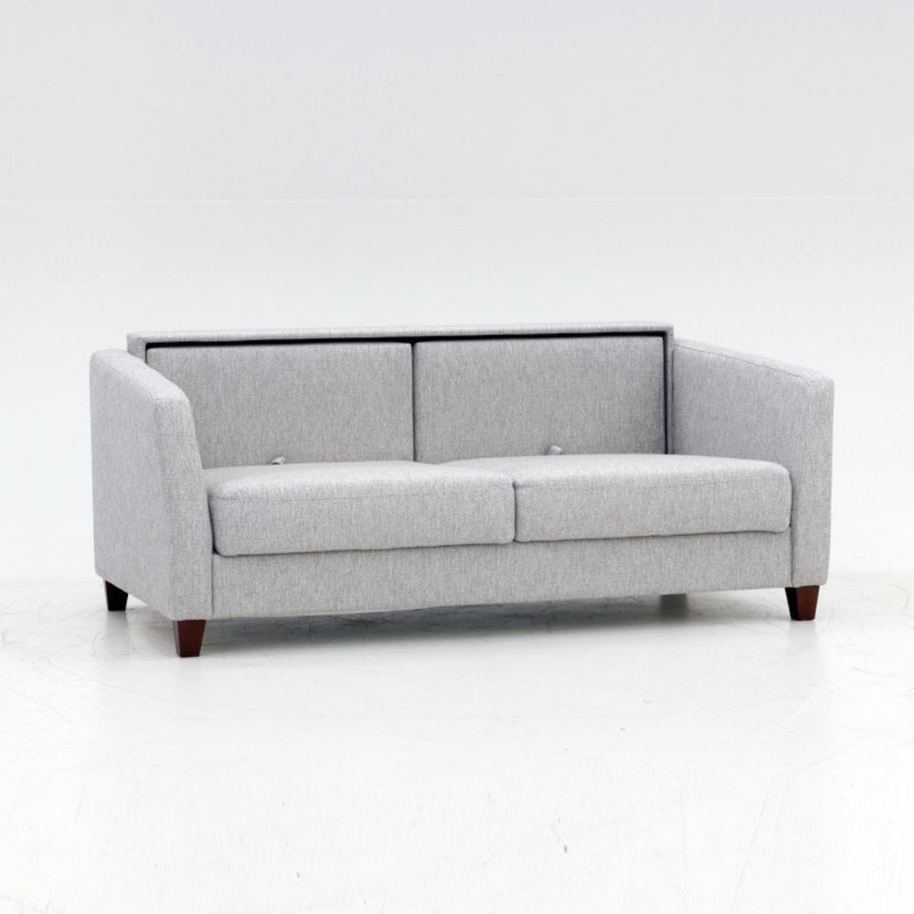 Luonto Monika Queen Loveseat Sleeper Sofa Fun 496 Partially Open