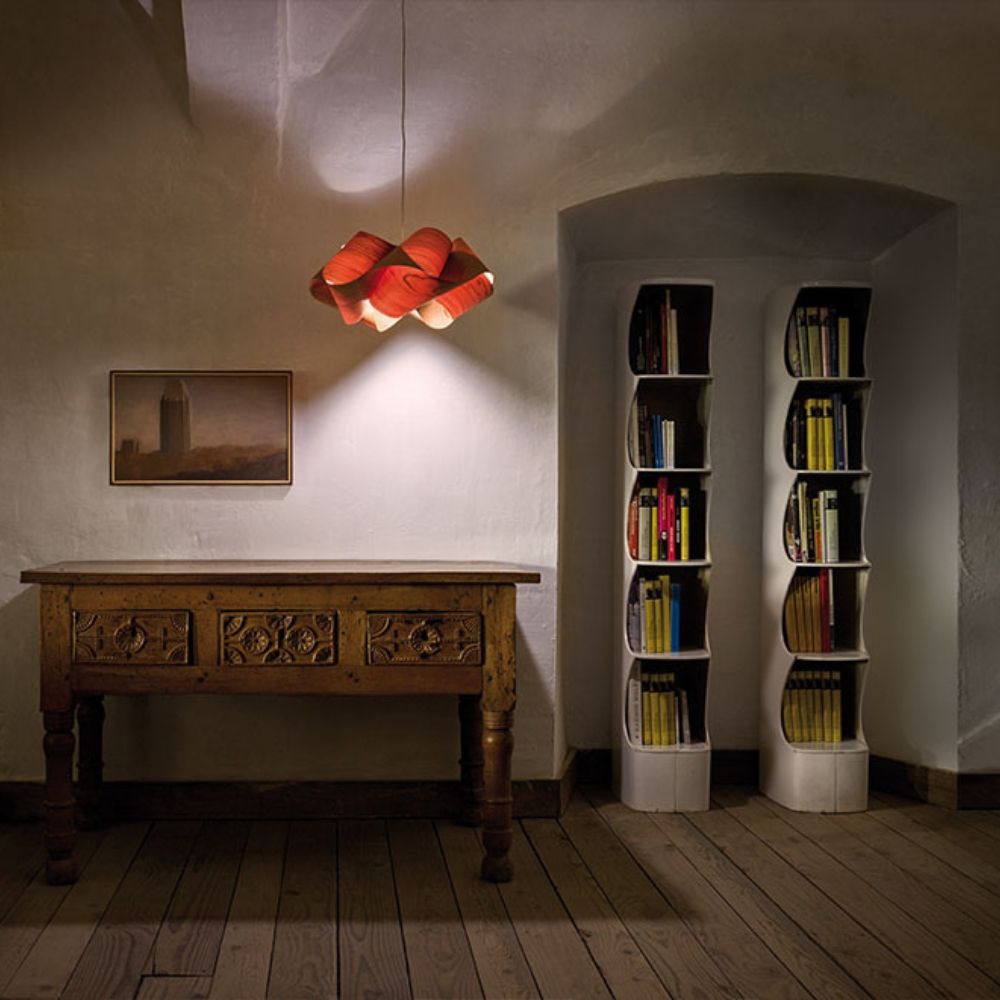 LZF Swirl Pendant Light in Library