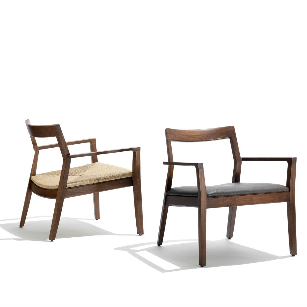 Marc Krusin Lounge Chairs Walnut Knoll