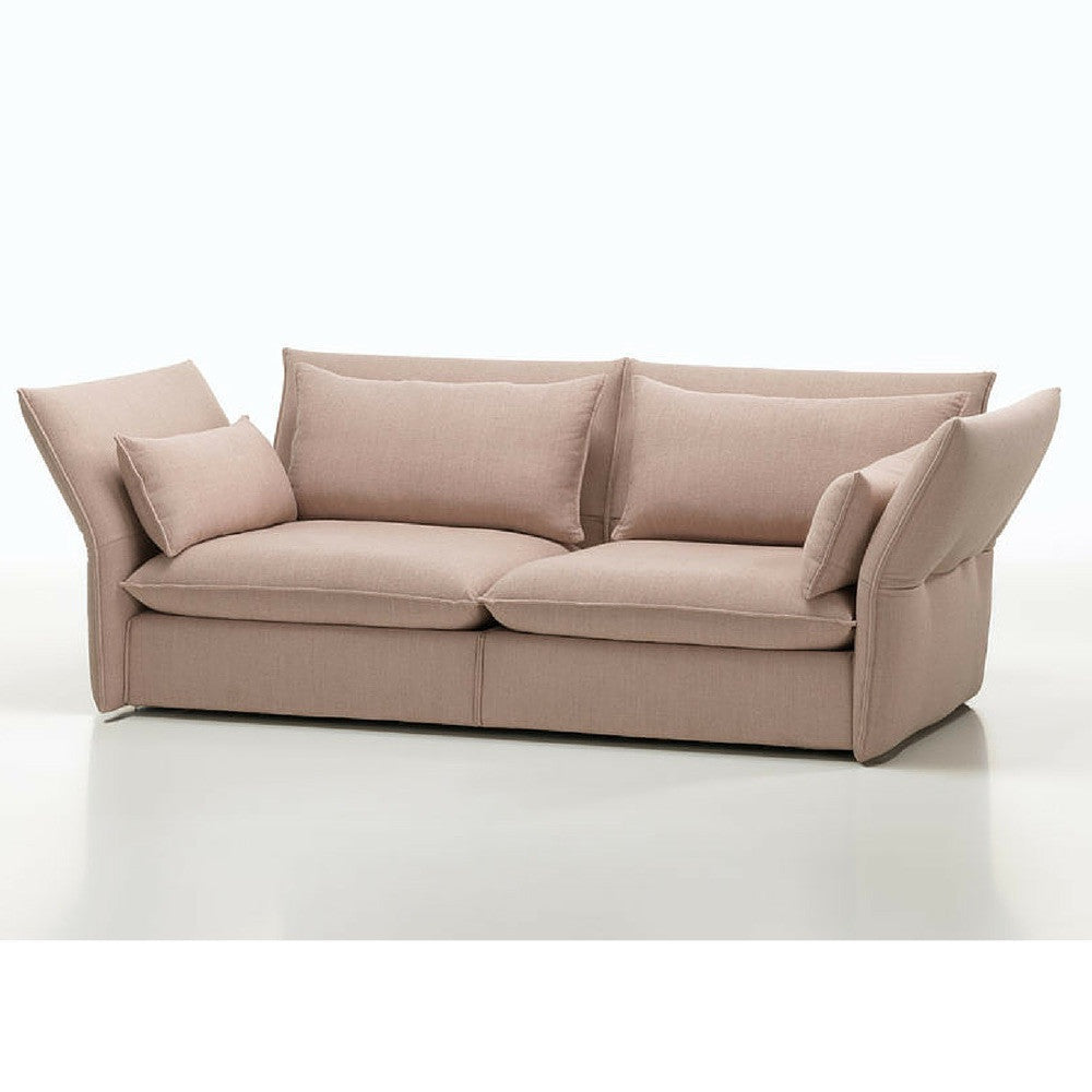 Rose Mariposa Sofa Angled Barber Osgerby for Vitra