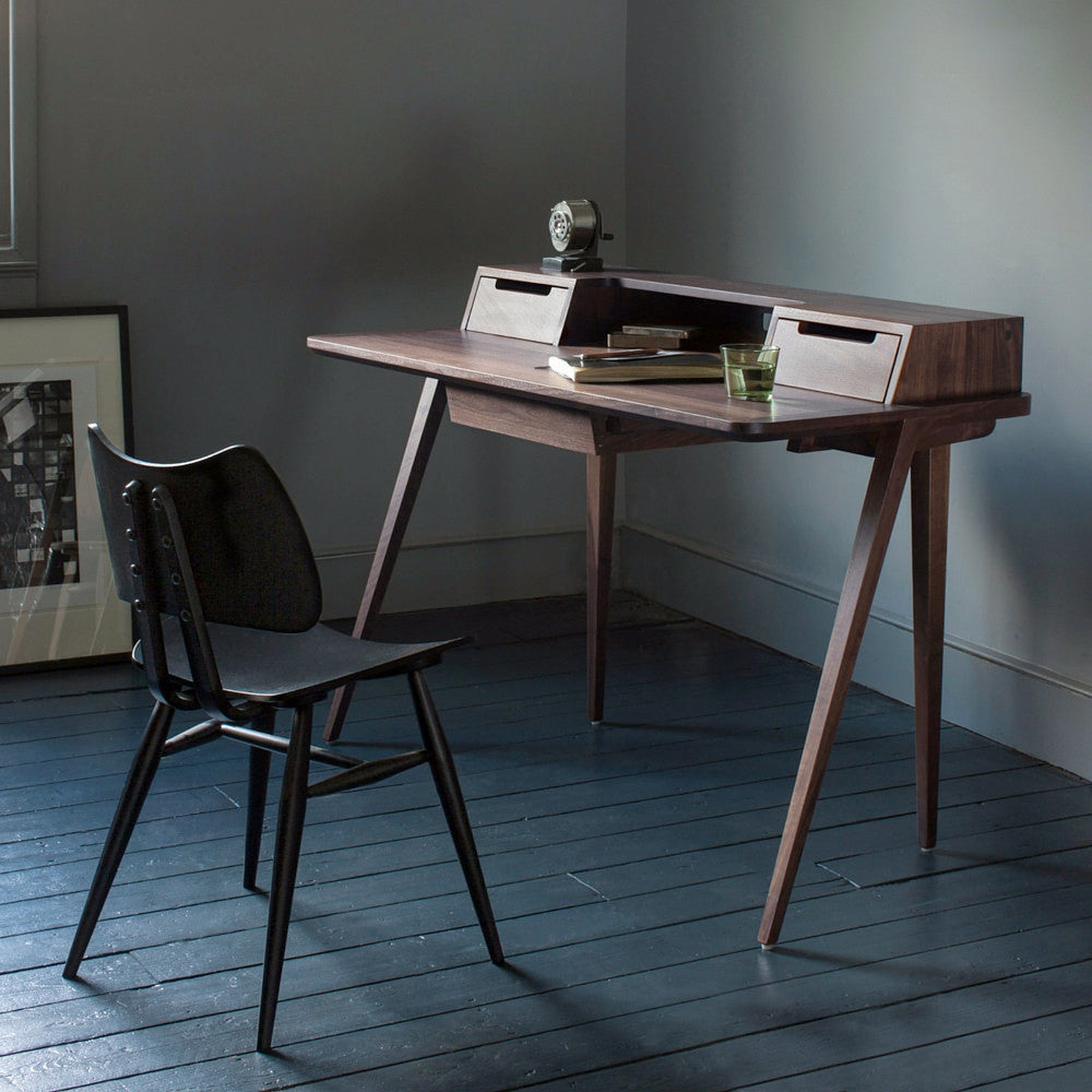 Ercol Butterfly Chair in Room with Treviso Desk by Matthew Hilton