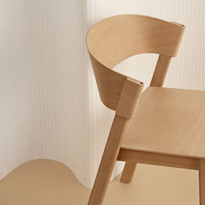 Muuto Cover Oak Side Chair by Thomas Bentzen
