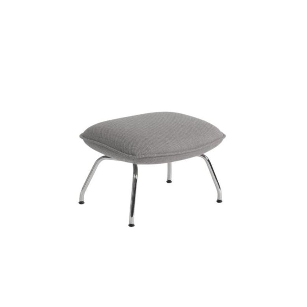 Muuto Doze Ottoman Rewool128 Chrome Frame