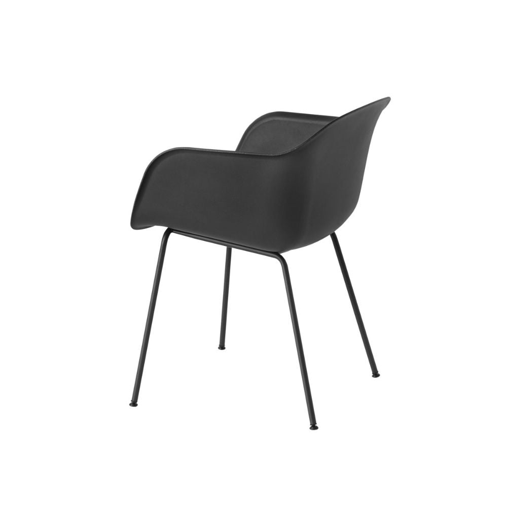 Muuto Fiber Armchair - Tube Base by Iskos-Berlin