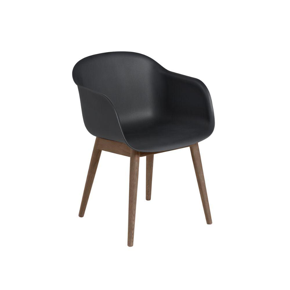 Muuto Fiber Armchair - Wood Base by Iskos Berlin