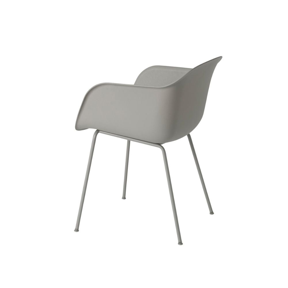 Muuto Fiber Armchair - Tube Base by Iskos-Berlin