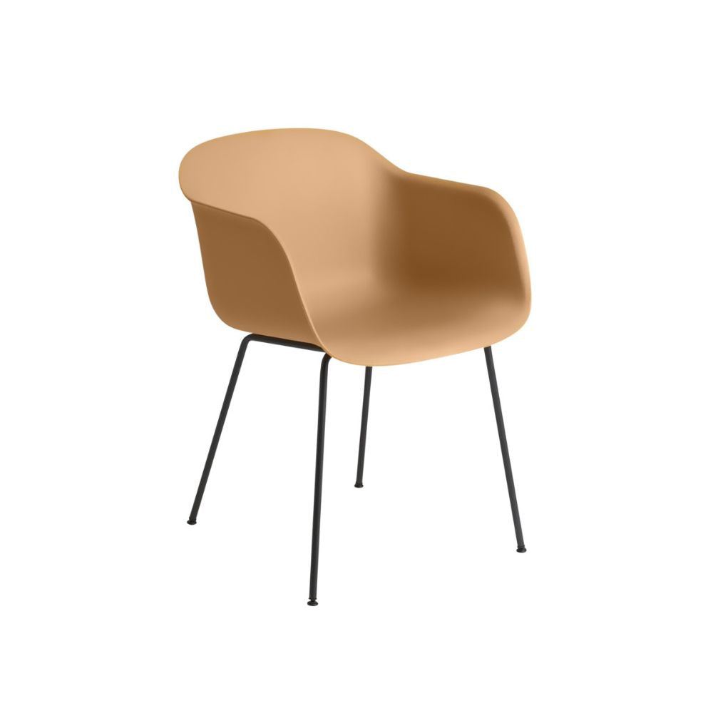 Muuto Fiber Armchair - Tube Base by Iskos-Berlin