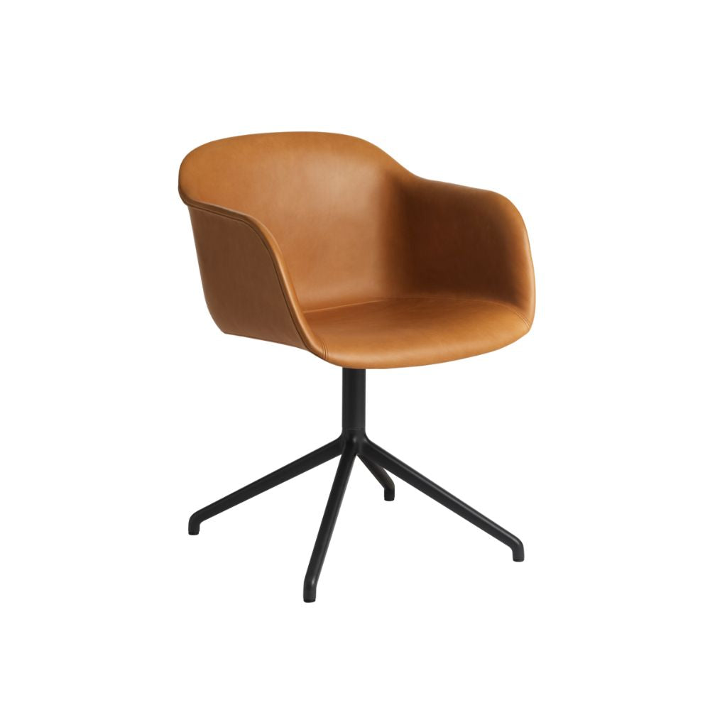 Muuto Fiber Armchair with Swivel Base by Iskos-Berlin