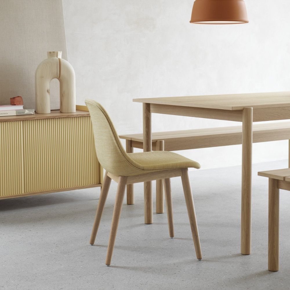 Muuto Fiber Side Chair - Wood Base by Iskos Berlin