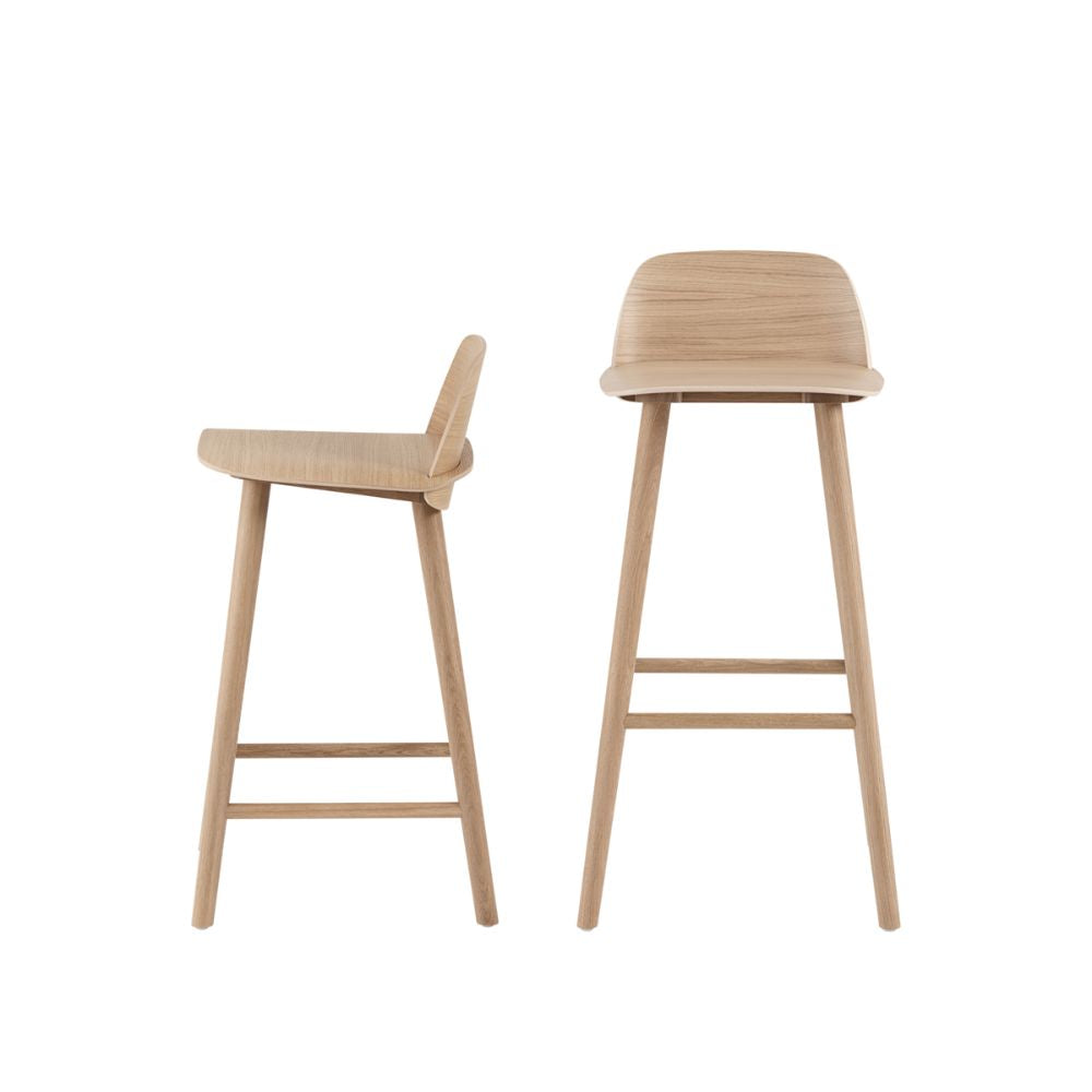 Muuto Nerd Counter and Barstools by David Geckeler