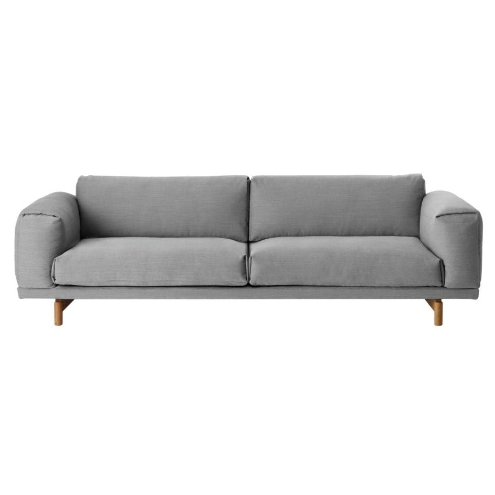 Muuto Rest Sofa by Anderssen and Voll in Kvadrat Steelcut Trio 133