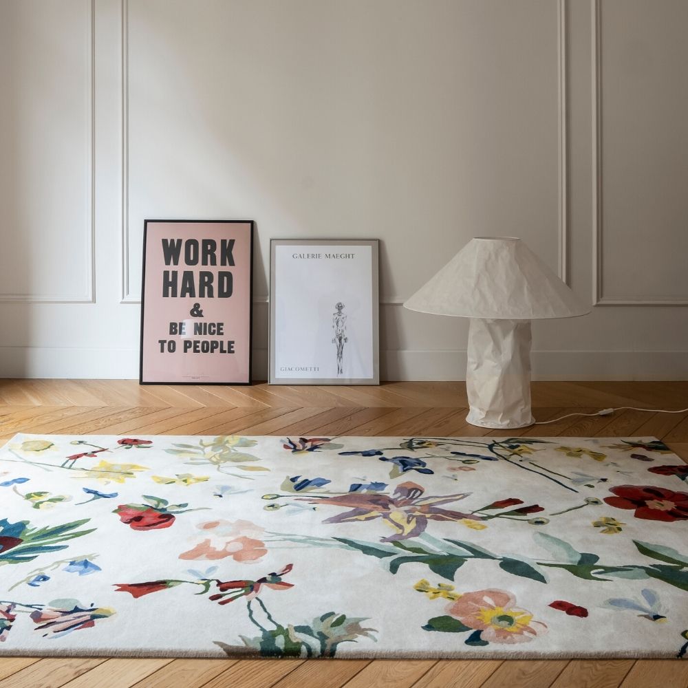 Nanimarquina Flora Promenade Rug by Santi Moix in situ