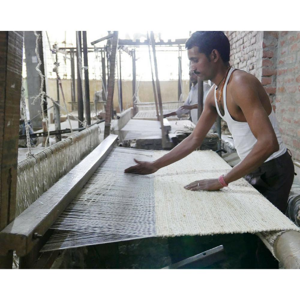 Nanimarquina Herb Rug Being Made