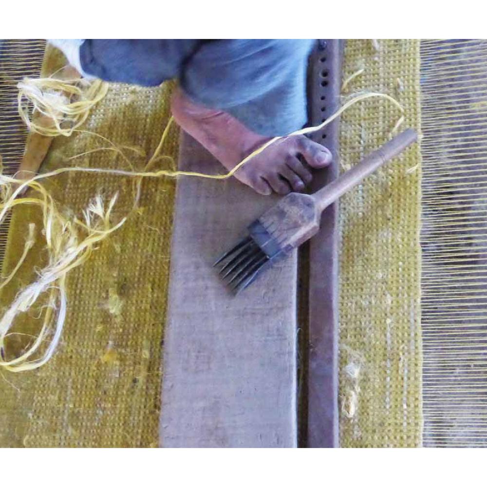 Nanimarquina Tatami Rug Being Made on Loom