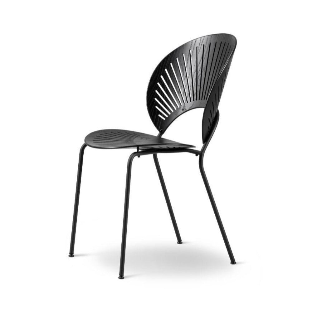 Trinidad Chair by Nanna Ditzel for Fredericia in Black Ash with Black Frame