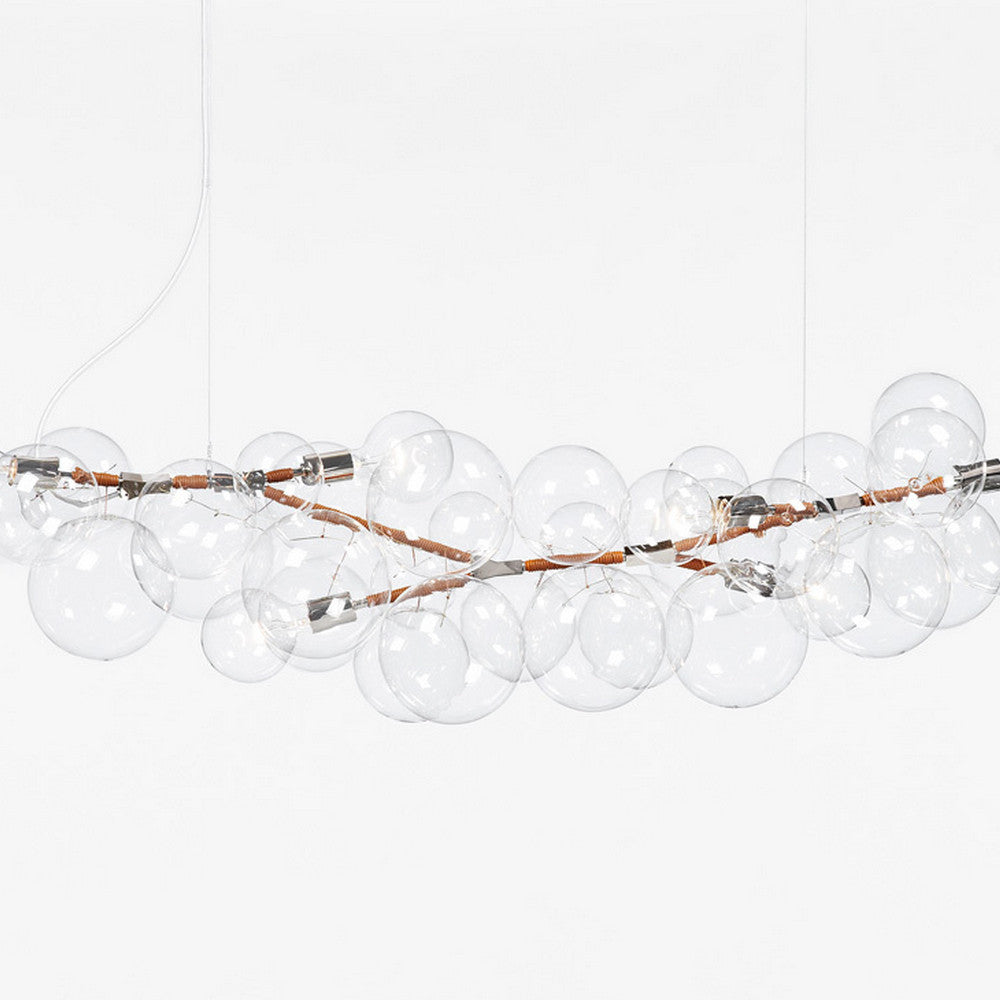 Pelle Designs Glass Bubble Chandlier Detail