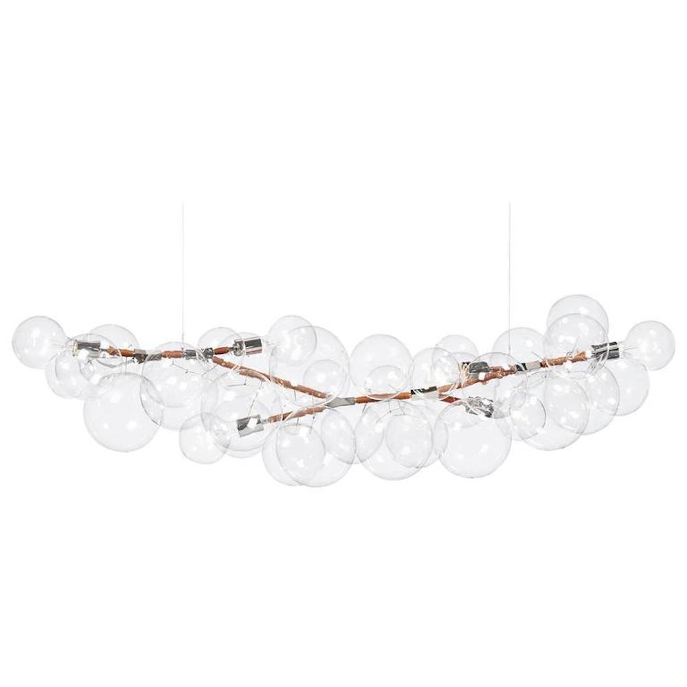 PELLE Long Bubble Chandelier