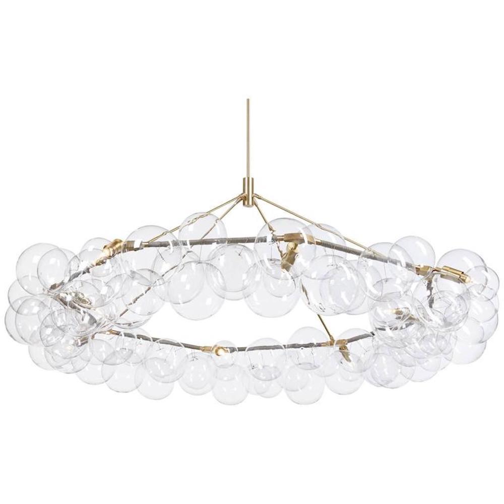 PELLE Wreath Bubble Chandelier