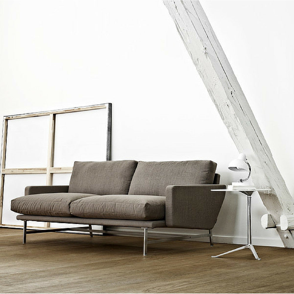 Piero Lissoni Sofa in Room with Kasper Salto Little Friend Table