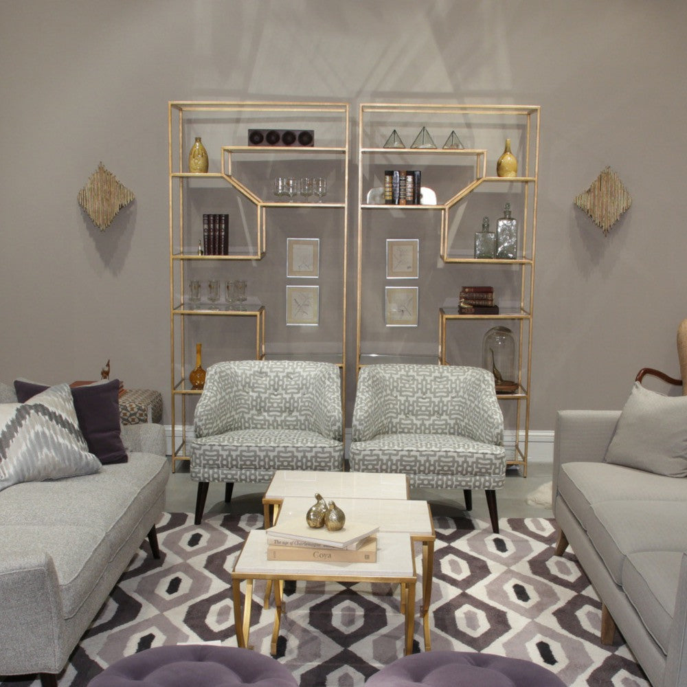 Ainsley Etageres Precedent Showroom Highpoint Market