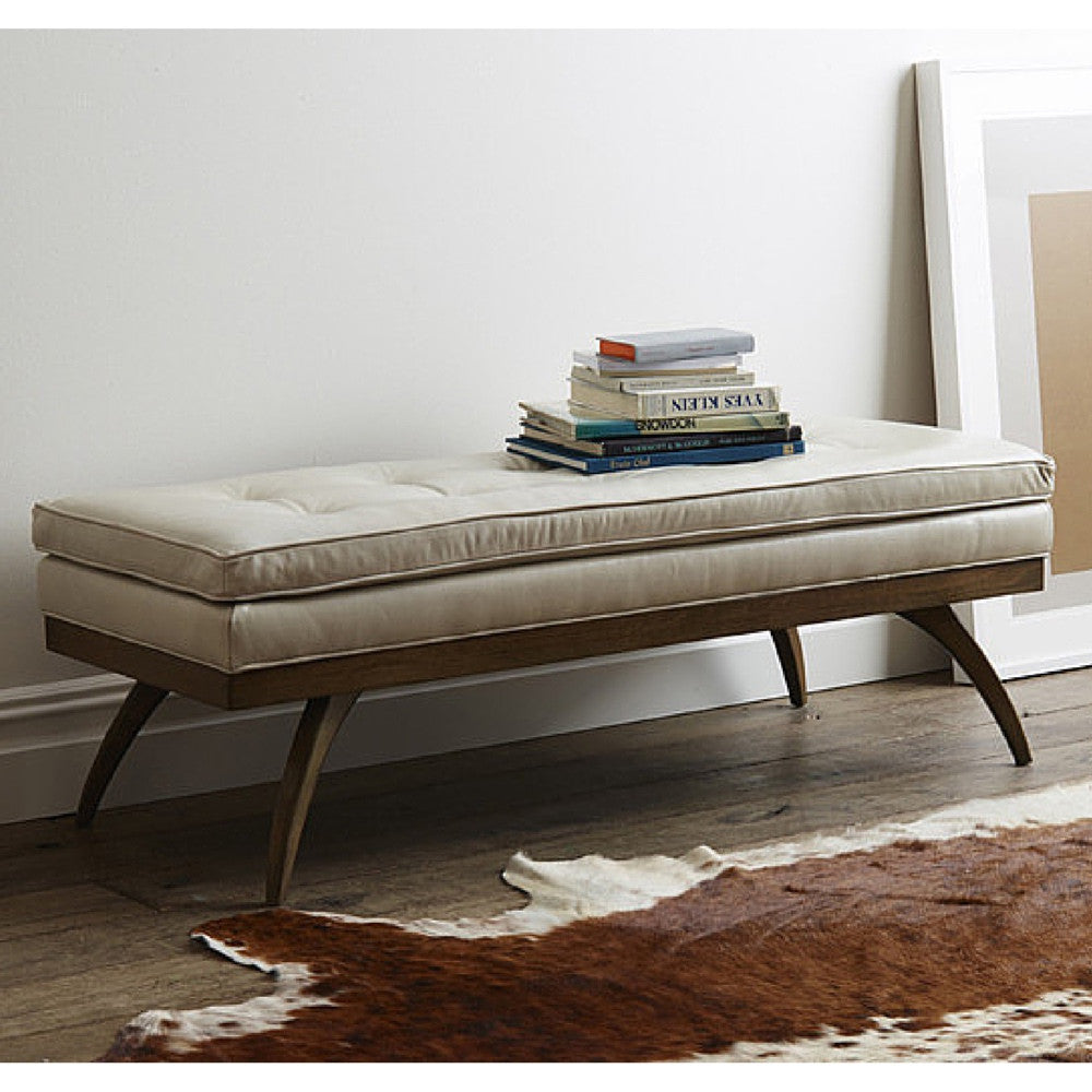 Precedent Furniture Dayton Bench with Books Formerly DwellStudio Erickson Bench