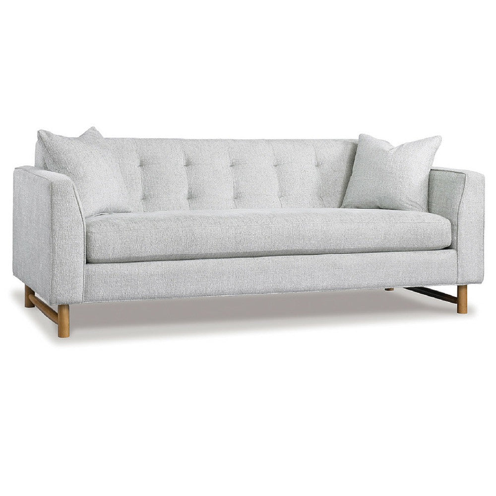 Precedent Furniture Keaton Apartment Sofa Love Seat Light Grey