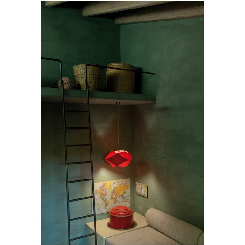 Ray Power Marivi Calvo Nut Suspension Lamp Red Room LZF Lamps