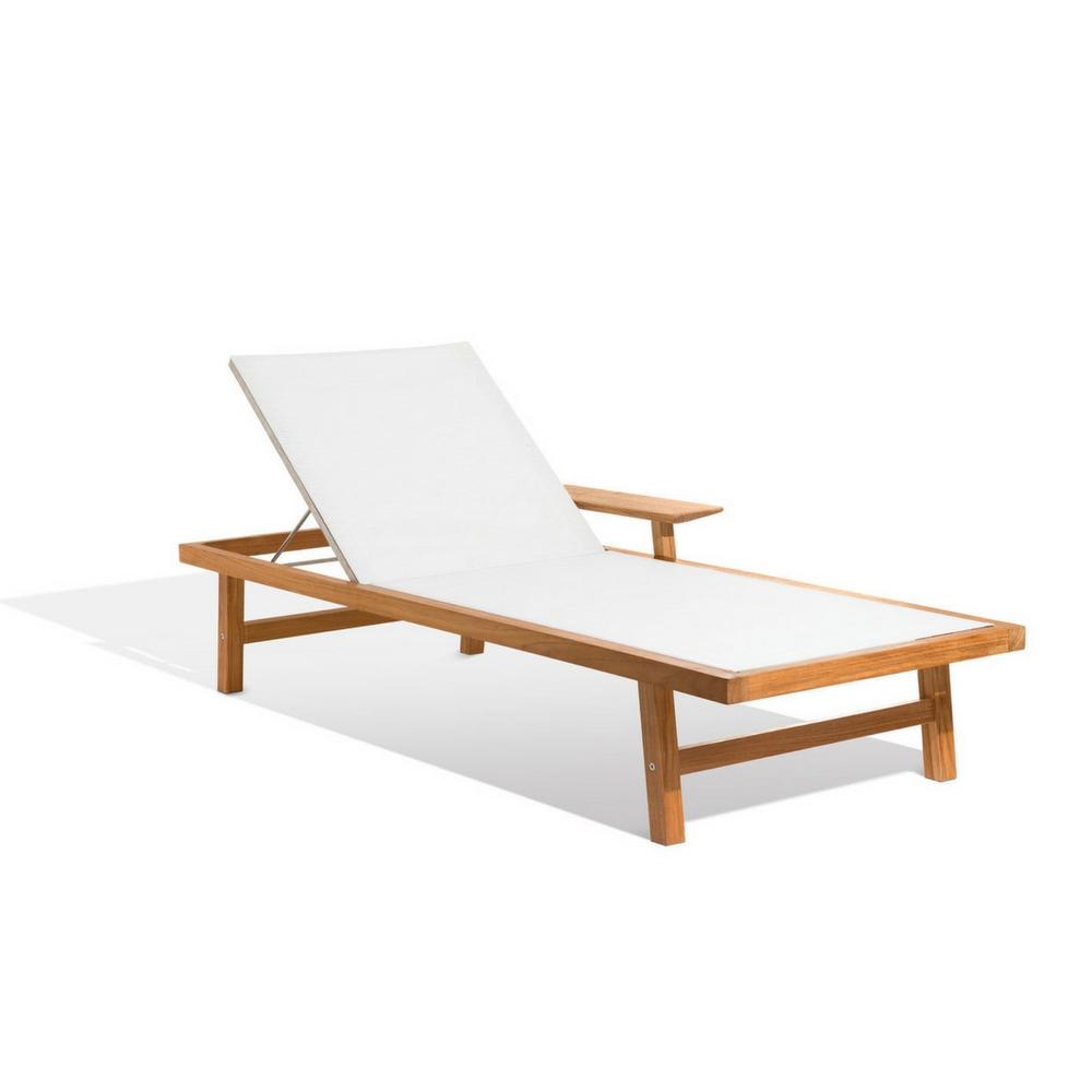 Skargaarden Djuro Sun Lounge Chair Teak and Batyline