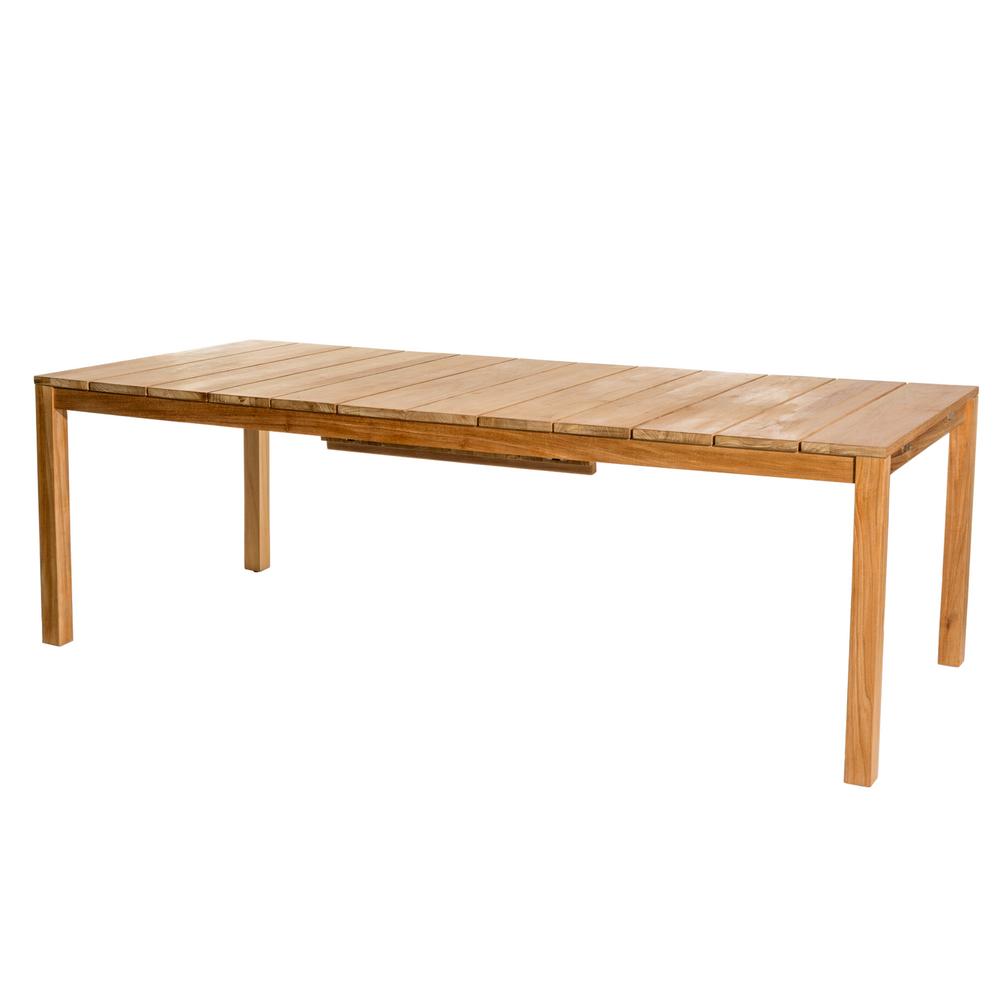 Skargaarden Oxnö Extendable Outdoor Dining Table in Teak