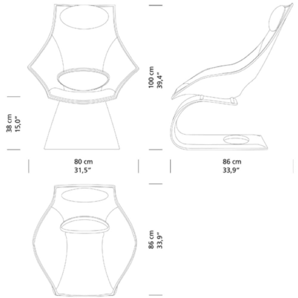 Tadao Ando Dream Chair Dimensions Carl Hansen and Son