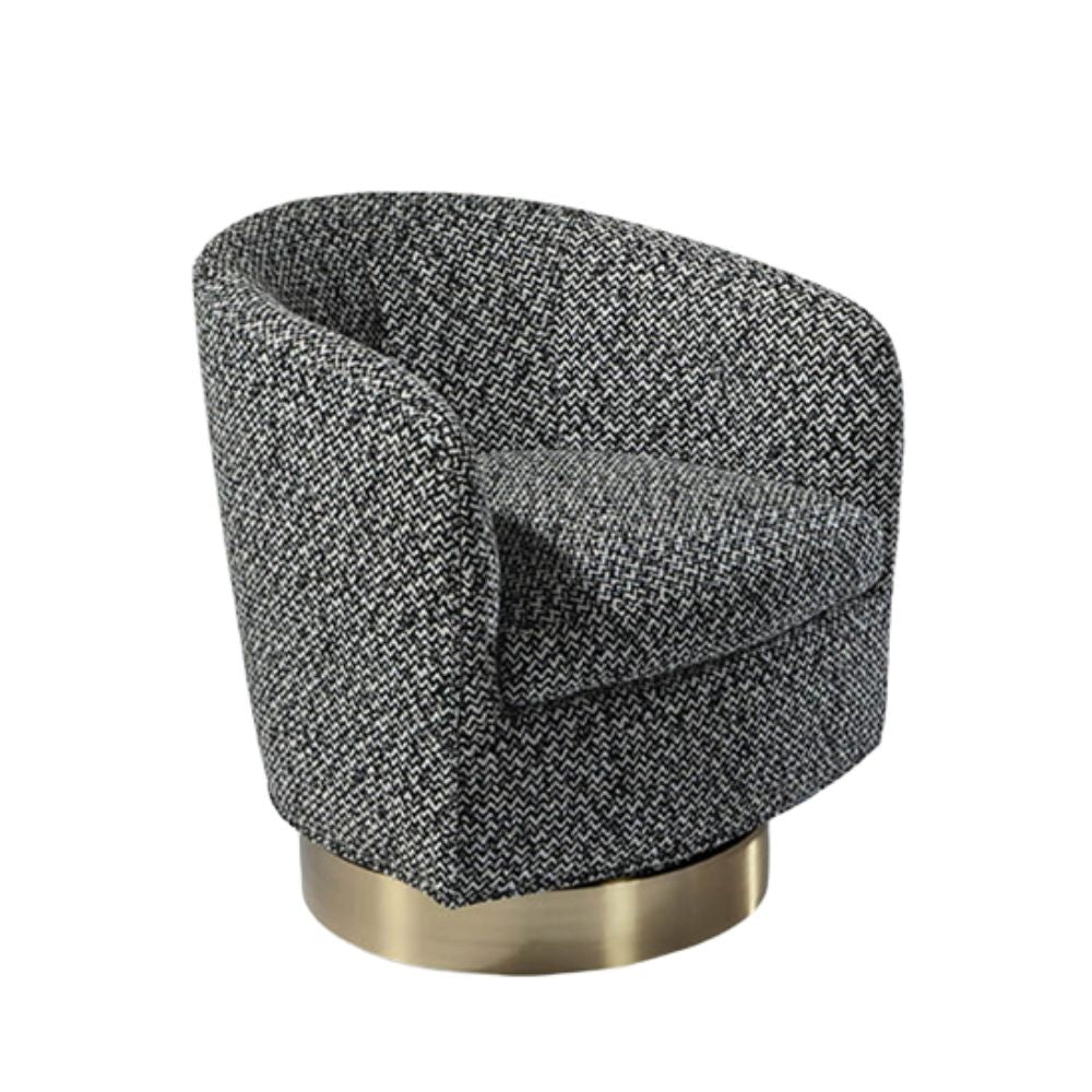 Thayer Coggin Milo Baughman Roxy Swivel Tilt - Metal Base