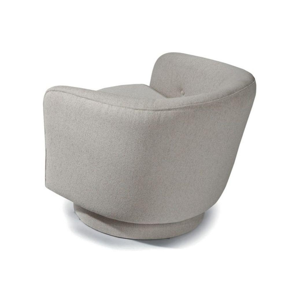 Thayer Coggin Milo Baughman Roxy-O Swivel Chair Back 1283-113