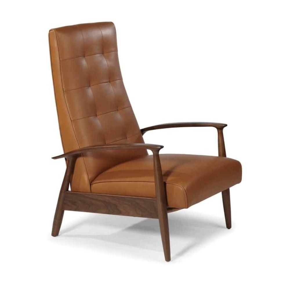 Milo modern push back cheap recliner