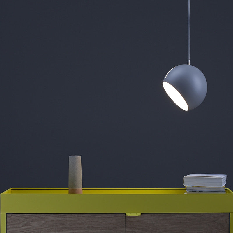 Tilt Globe Grey Pendant Ambience Jjoo Design Maier Marmon Müller NYTA