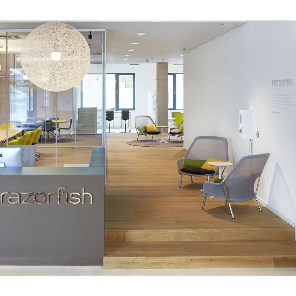 Vitra Bouroullec Slow Chairs in Razorfish Office