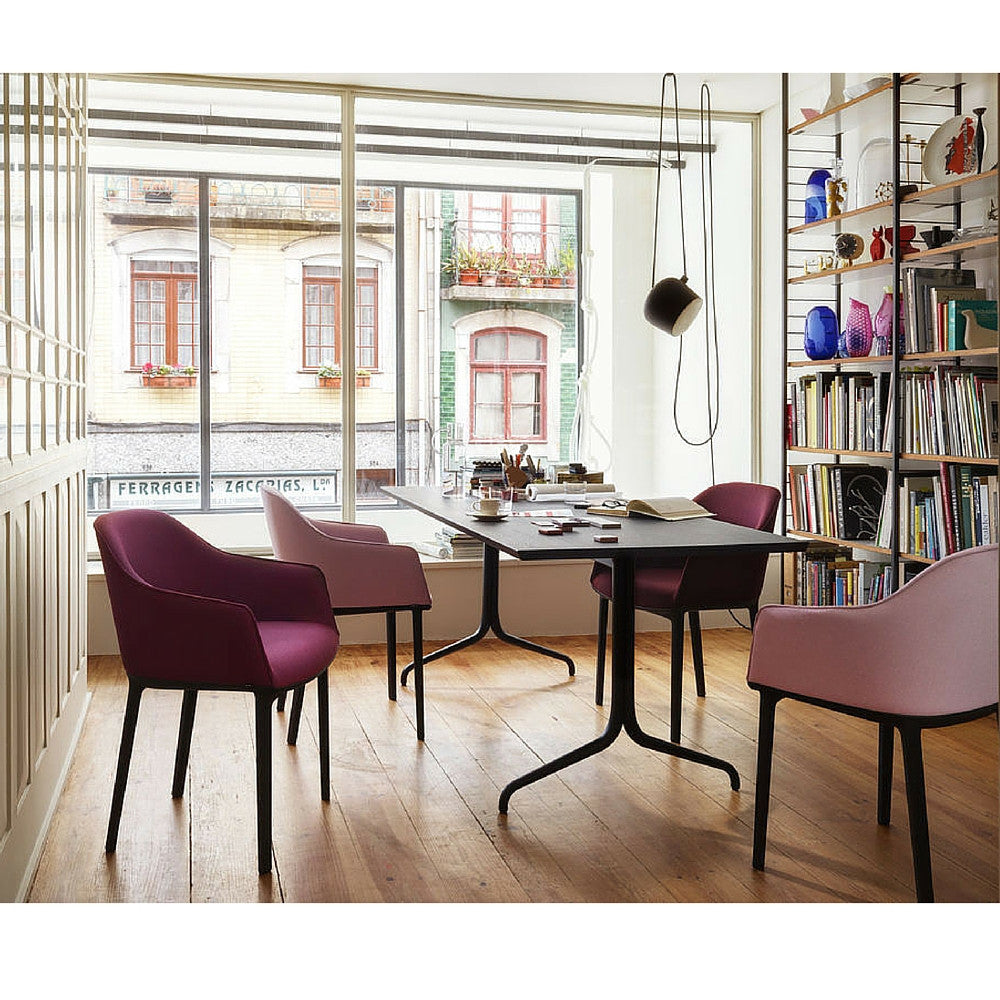 Vitra Bouroullec Softshell Chairs in Room with Belleville Table