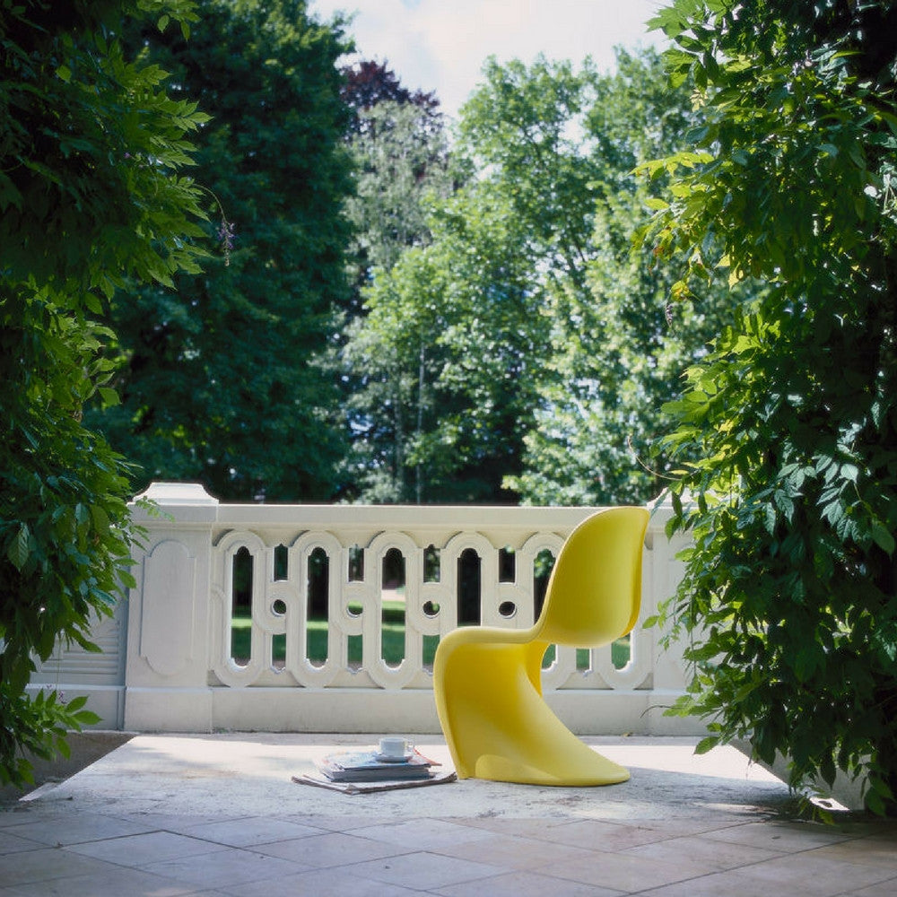 Panton Chair Outdoors Lake Como