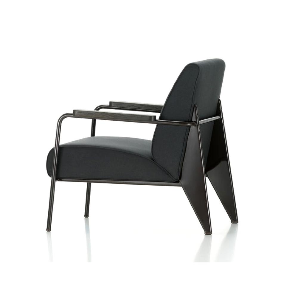 Vitra Prouvé Fauteuil de Salon Black Back