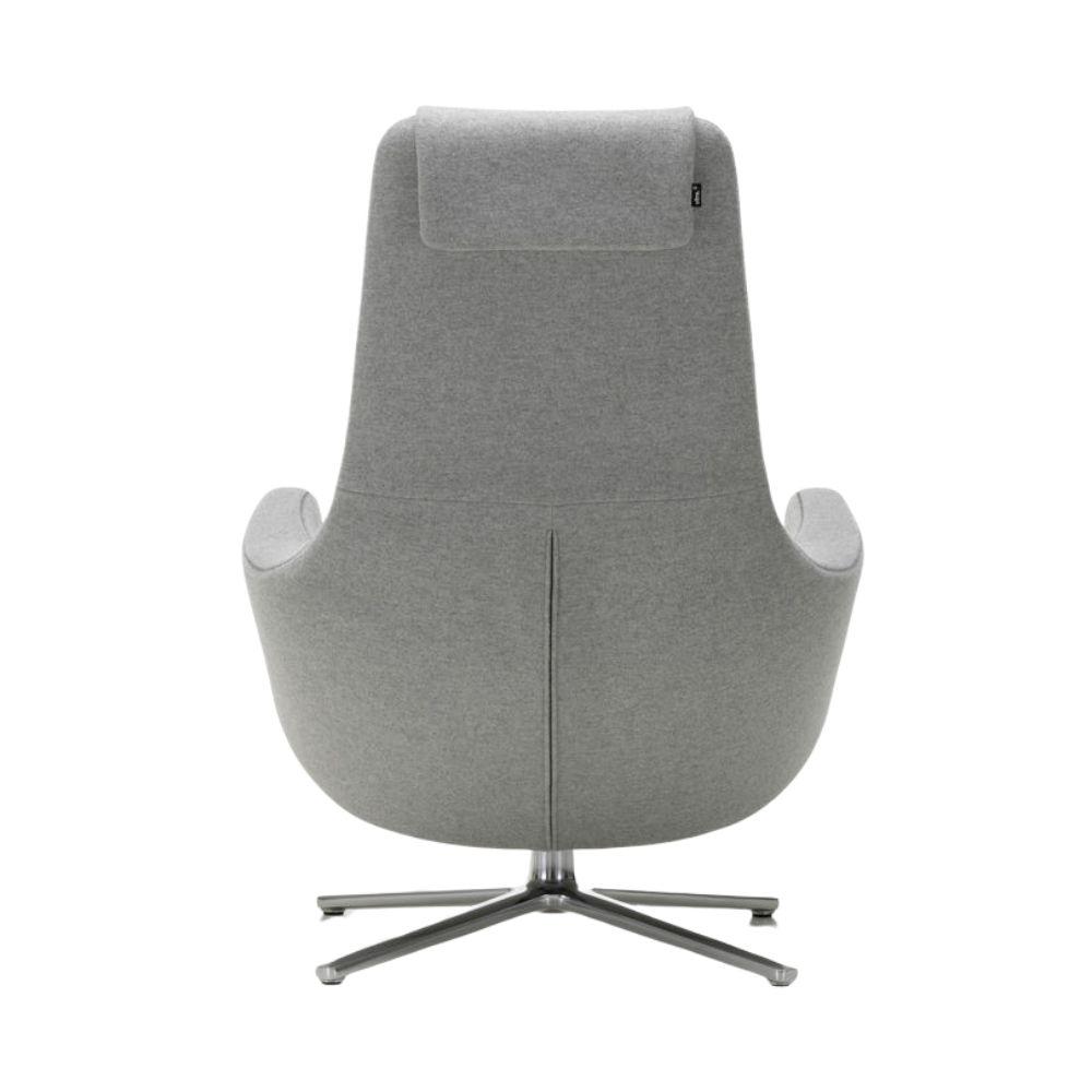 Vitra Repos by Antonio Citterio in Cosy Pebble Grey Back