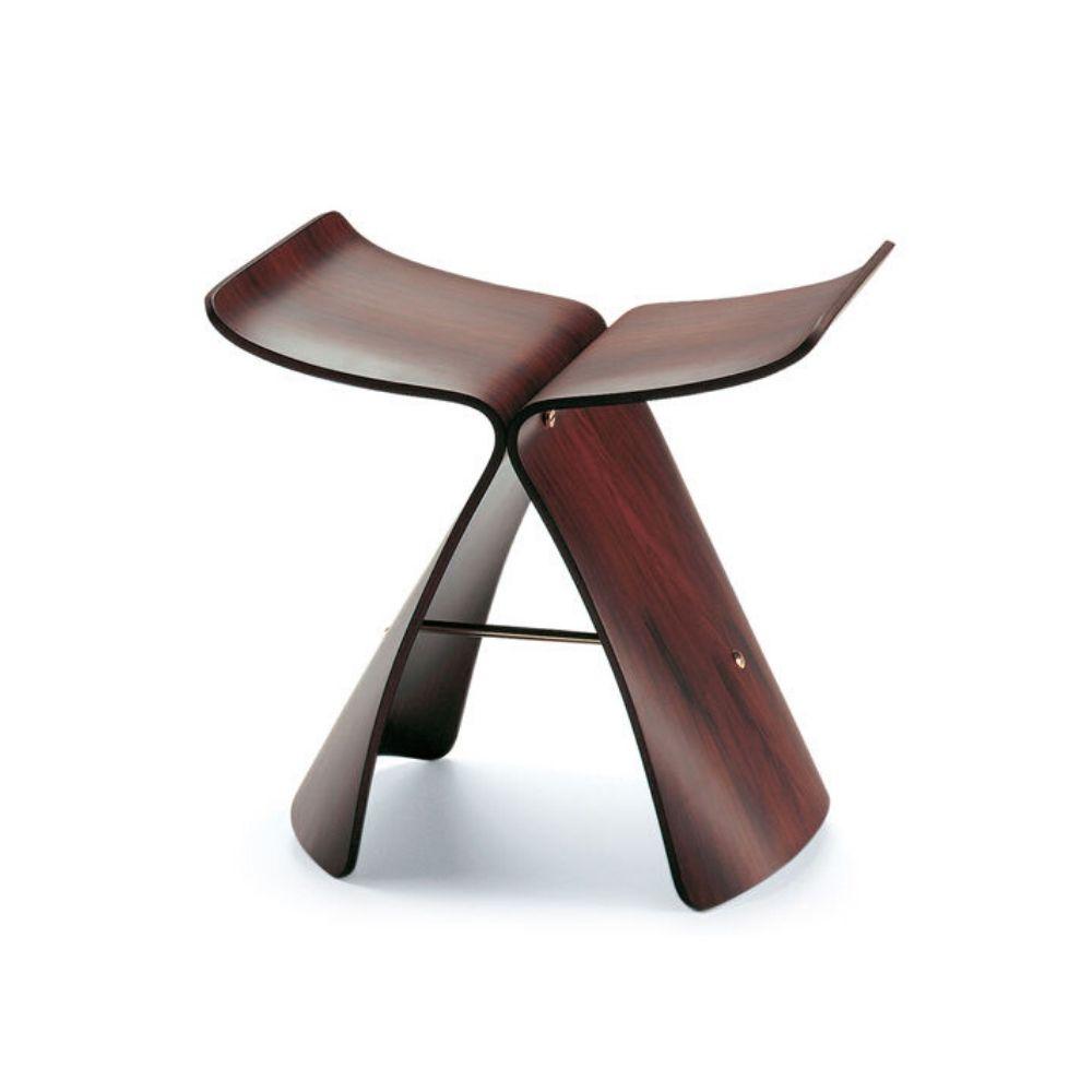 Vitra Sori Yanagi Butterfly Stool Rosewood / Palisander