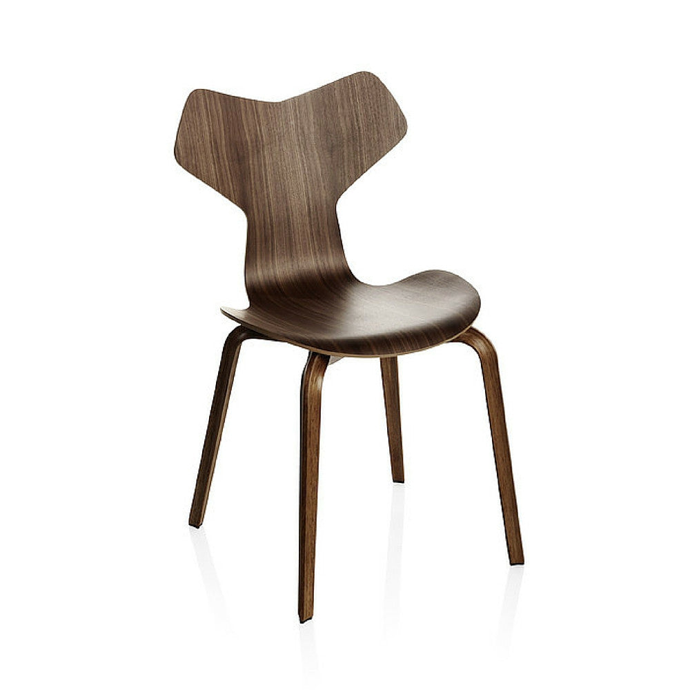 Walnut Grand Prix Chair Arne Jacobsen Fritz Hansen