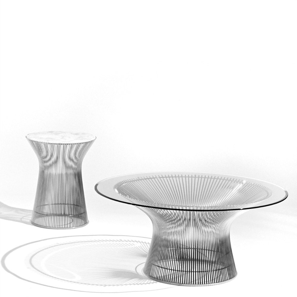 Knoll Platner Coffee table and Side Table