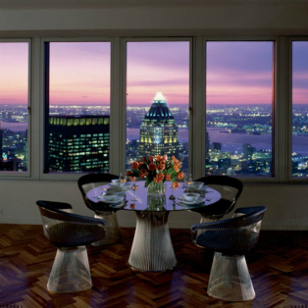 Knoll Platner Dining Table and Chairs in New York City Loft